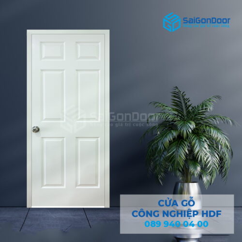 Cửa Gỗ HDF 6A-C1 4-SGD