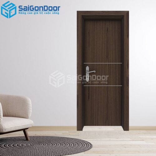 Cửa Gỗ HDF Laminate P1R2bs-MDFL-SGD