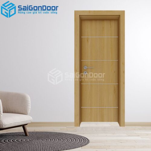 Cửa Gỗ HDF Laminate P1R4as-MDFL-SGD