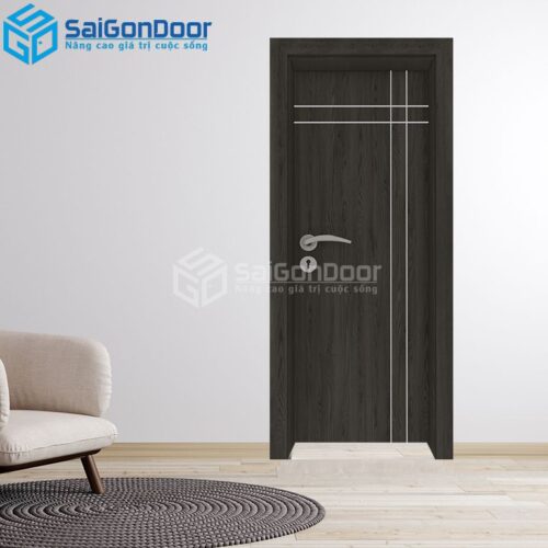Cửa Gỗ HDF Laminate P1R4s-MDFL-SGD