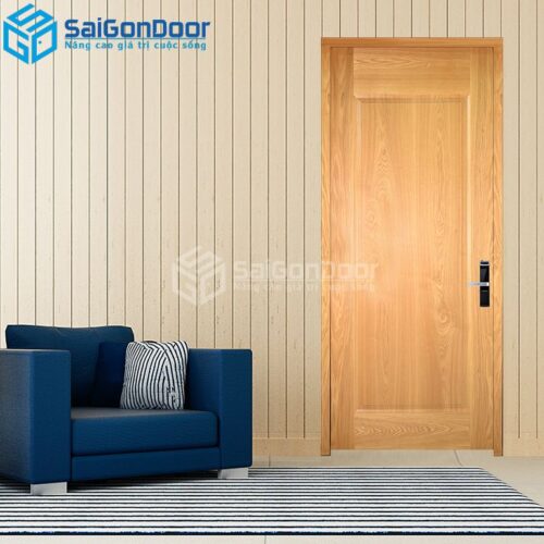 Cửa Gỗ HDF Veneer 1B ASH 2-HDFV-SGD