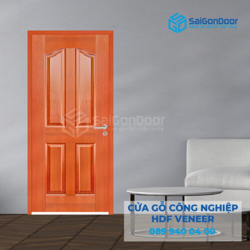 Cửa Gỗ HDF Veneer 4A-Căm Xe 4-SGD