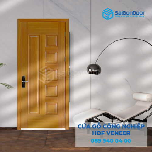 Cửa Gỗ HDF Veneer 6B-sapele 6-SGD