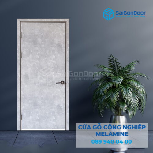 Cửa Gỗ MDF melamine P1 van da-SGD