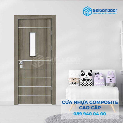 Cửa Nhựa Composite SGD 26CSG1s-SGD