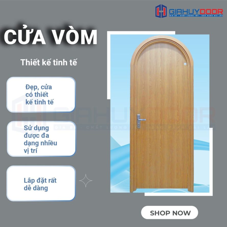 LỰA CHỌN CỬA PHÒNG NGỦ GIAHUYDOOR PHÙ HỢP VỚI MỌI PHONG CÁCH
